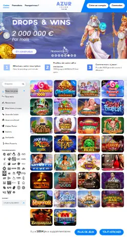 l'application et interface WOOMBET CASINO