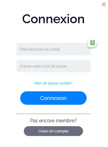 Connexion des membres du WoomBet Casino