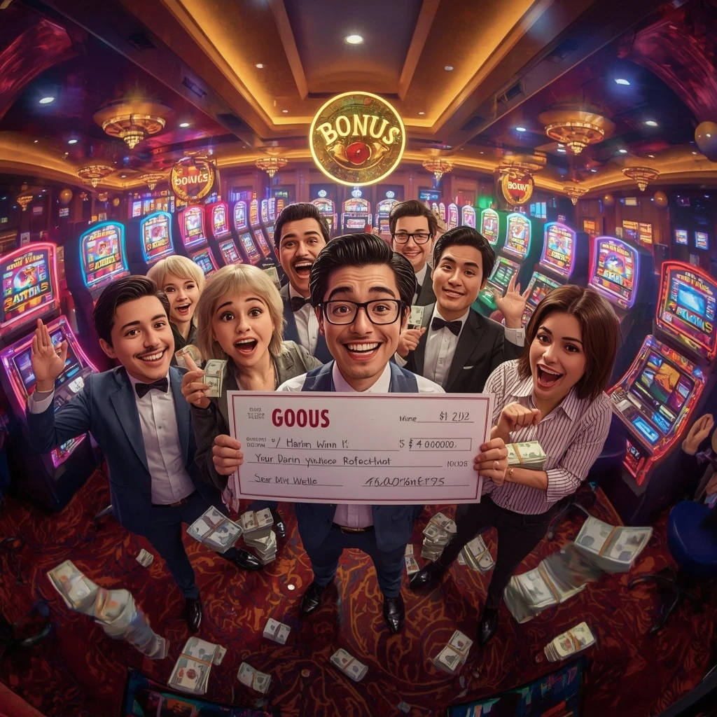 bonus dans les mains de l'homme au casino WoomBet Casino